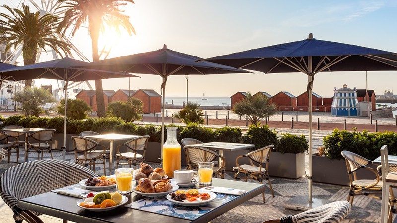 Hotelværelse, Hotel Baia. Havudsigt